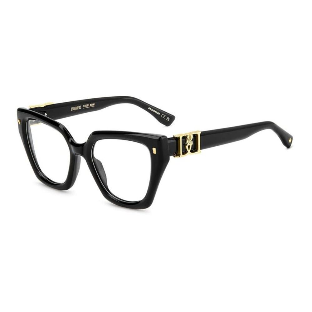 Dsquared² Black Acetate Glasses Women's (Frames)